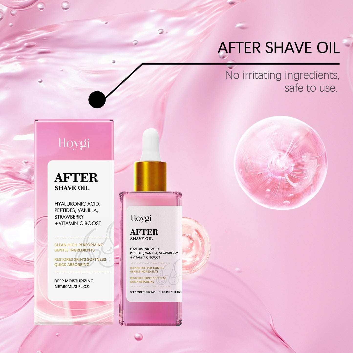 Strawberry Flavor Hair After-shave Essential Oil