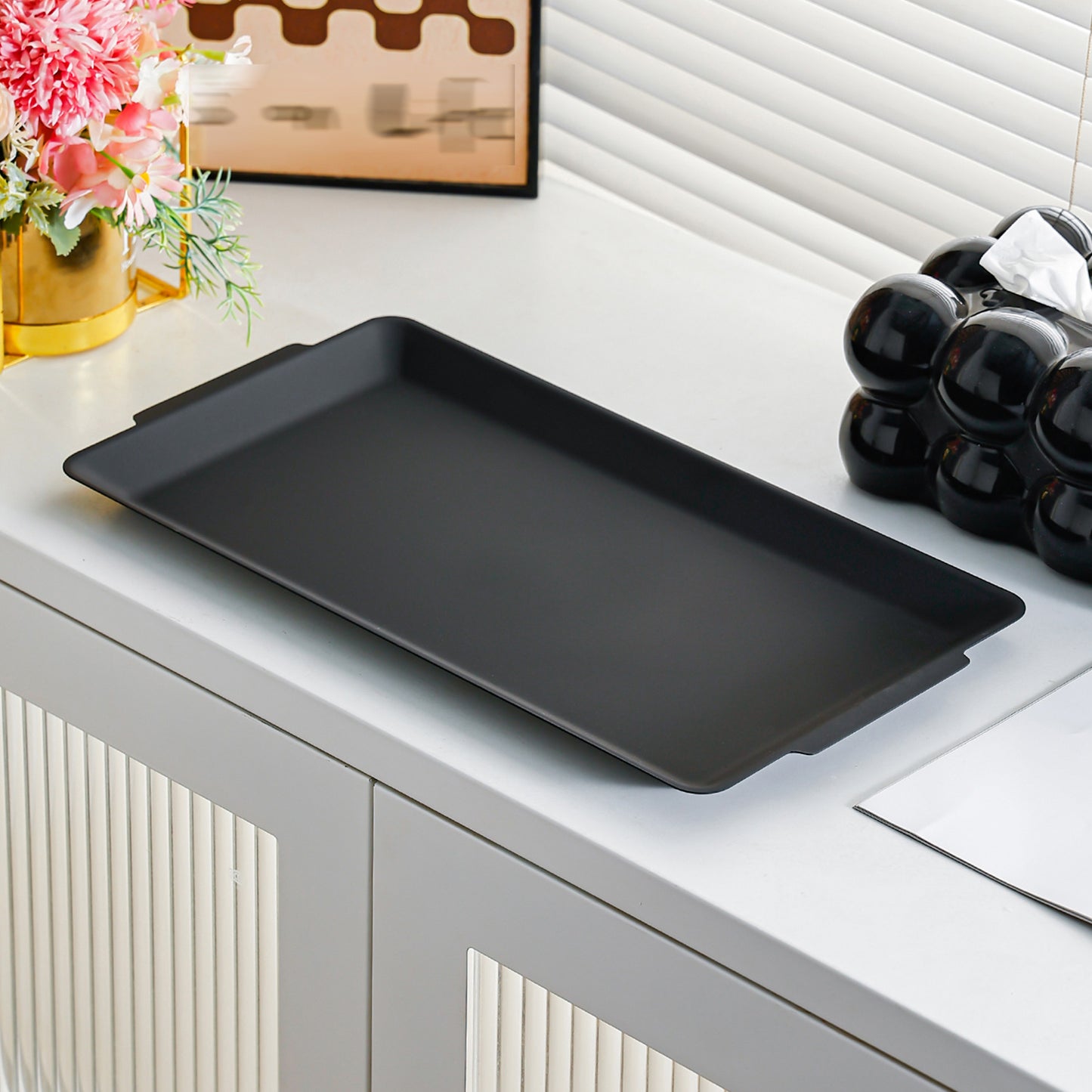 Stainless Steel Round Snack Plate