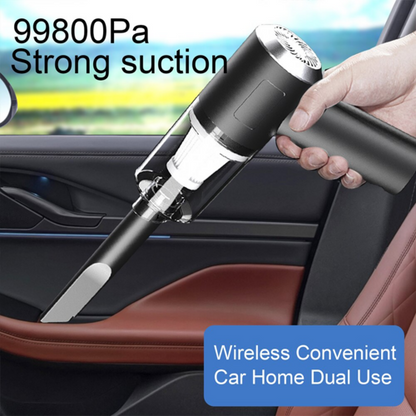 مكنسة كهربائية محمولة لاسلكية بقوة 120 واط صغيرة للسيارة