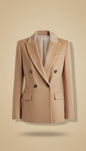 Double-Breasted Cashmere Blazer