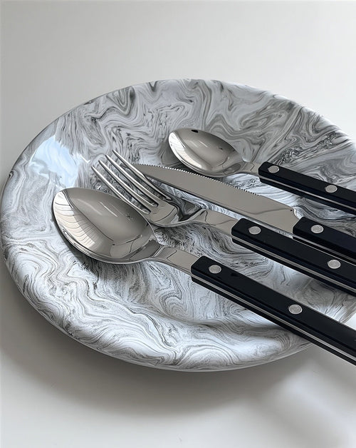Elegant Modern Nordic Flatware Set Of 8 ( $4.9 Each ) - Bistrot Rivet