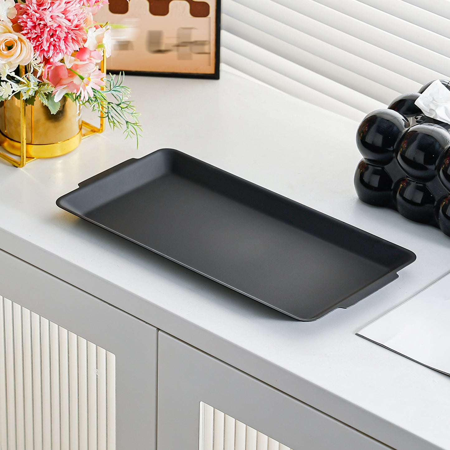 Stainless Steel Round Snack Plate