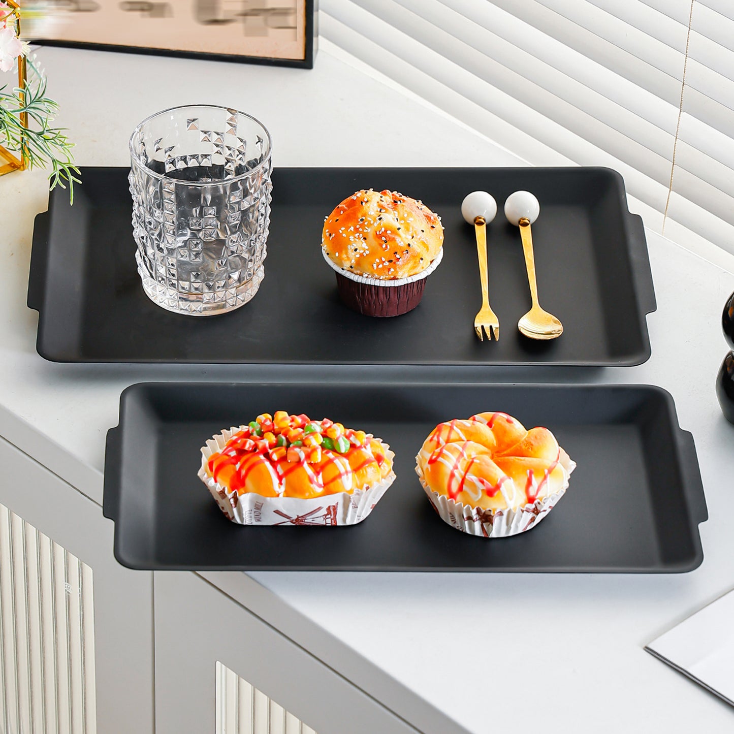 Stainless Steel Round Snack Plate