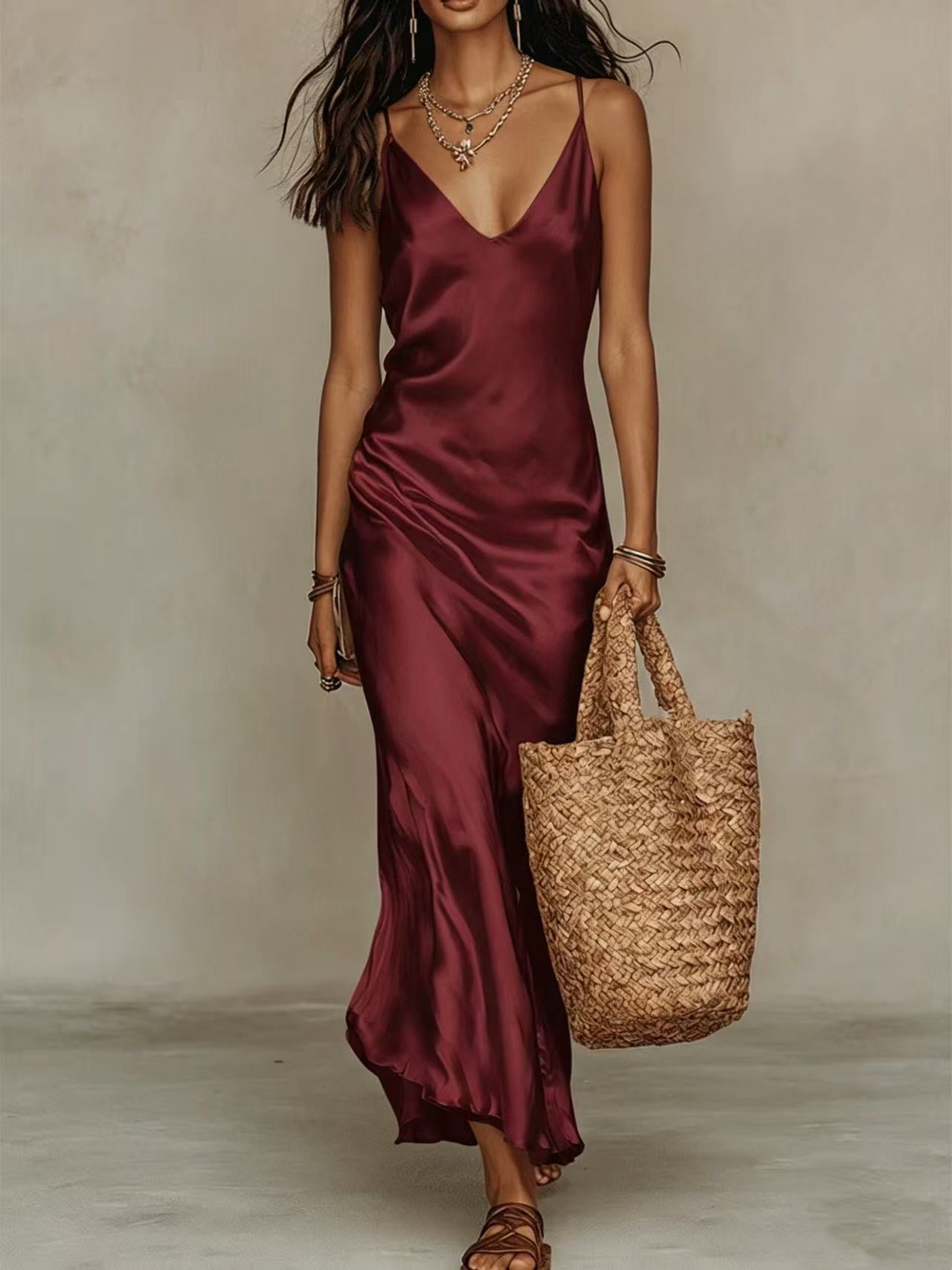 Casual Womens Knit Top and Skirt Set