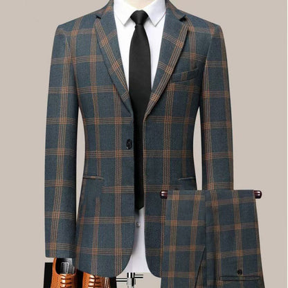 Mens Casual Loose-fitting Versatile Suit Set