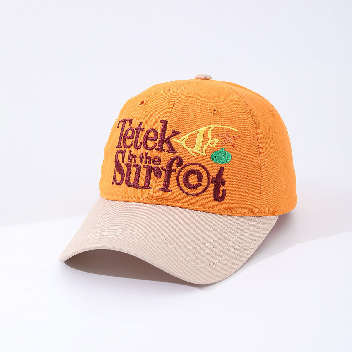 Multi-color Multi-letter Embroidery Adjustable Casual And Cute Soft-top Baseball Cap Suitable For Travel, Outdoor Activities And Daily Use