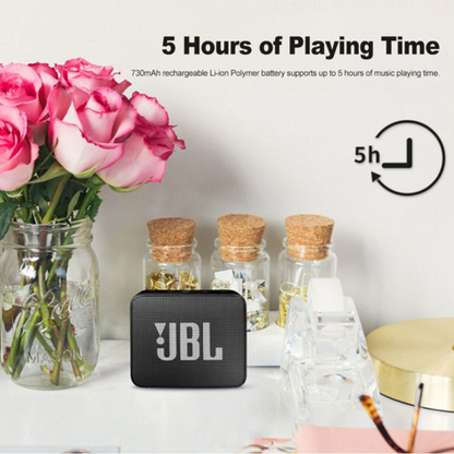 مكبر صوت بلوتوث لاسلكي IPX7 مقاوم للماء JBL GO 2 للاستخدام الخارجي