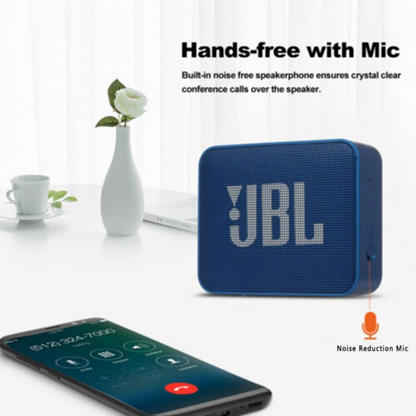 مكبر صوت بلوتوث لاسلكي IPX7 مقاوم للماء JBL GO 2 للاستخدام الخارجي